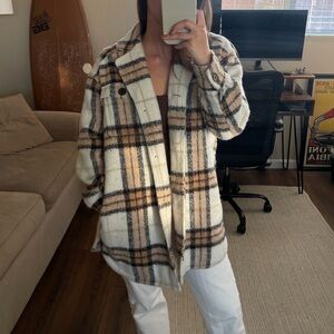 Plaid Shirt Jacket